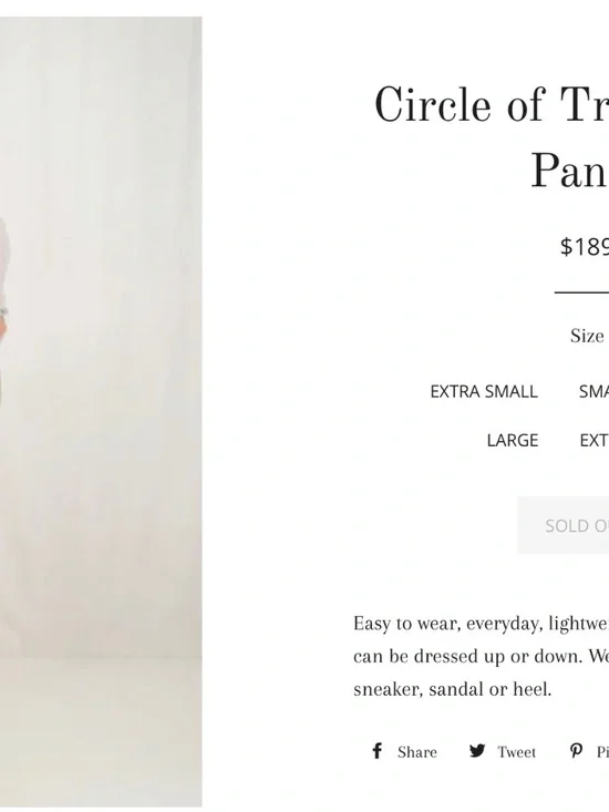 Circle of Trust Elly Pant - Picture 4 of 10